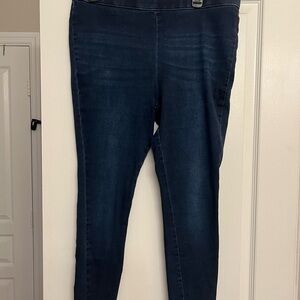 Jennifer Lopez Dark Indigo Skinny Jeans